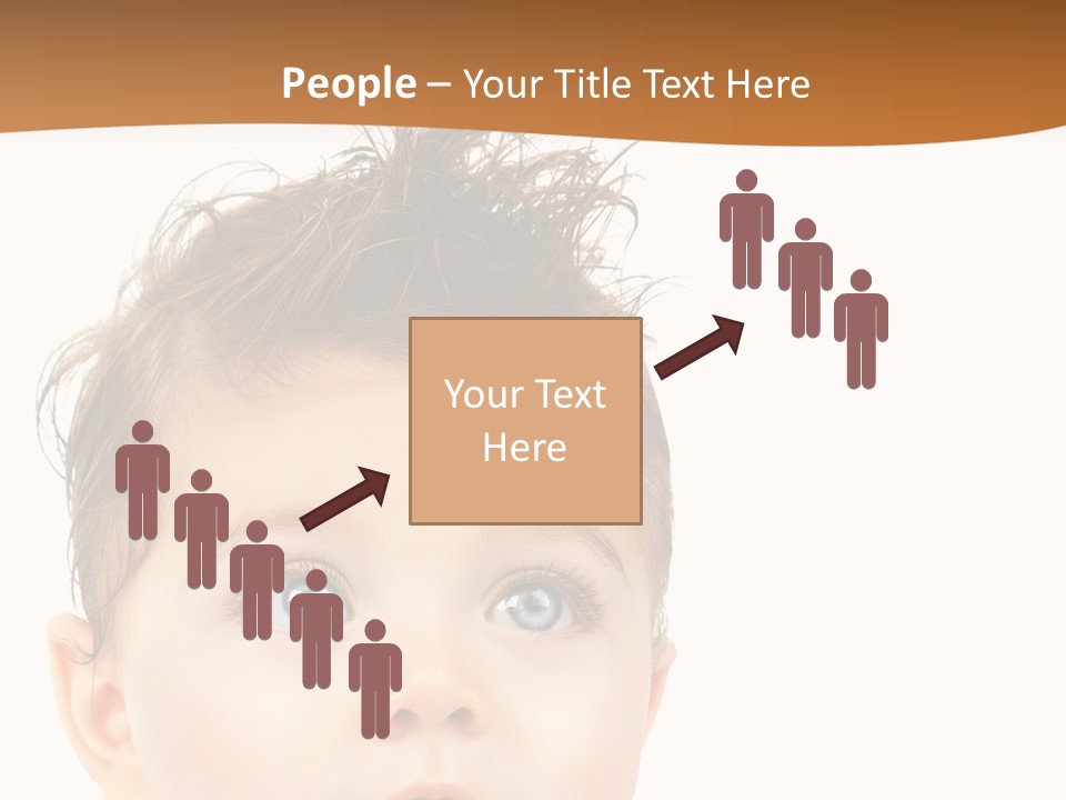 Expression Boy Beautiful PowerPoint Template