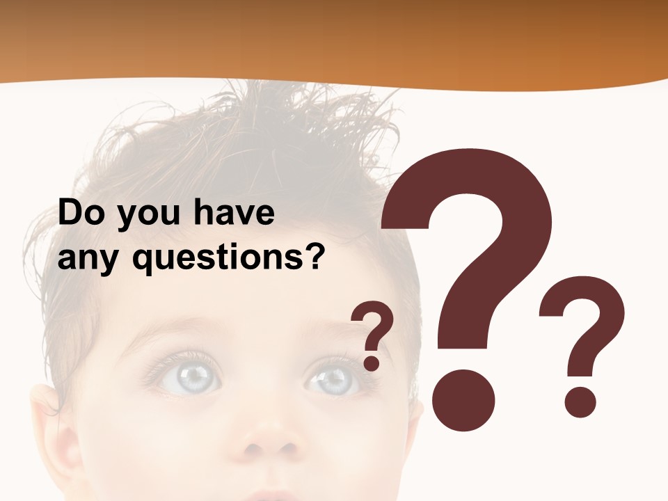 Expression Boy Beautiful PowerPoint Template