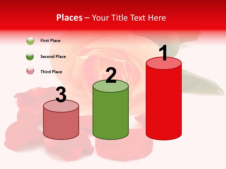 Beauty Red Object PowerPoint Template