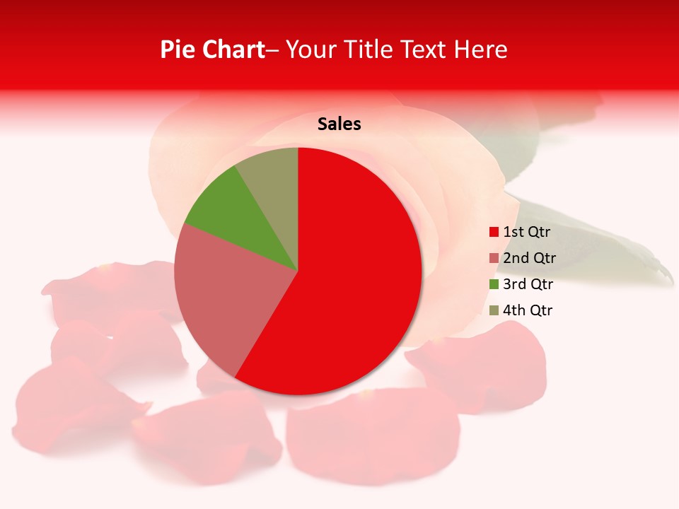 Beauty Red Object PowerPoint Template