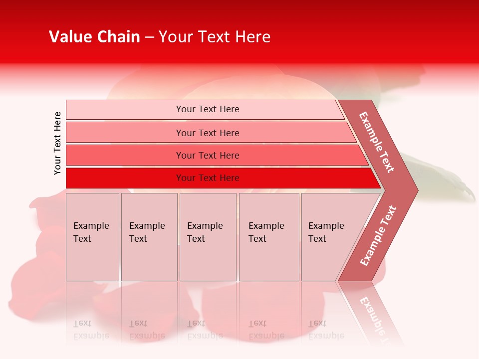 Beauty Red Object PowerPoint Template
