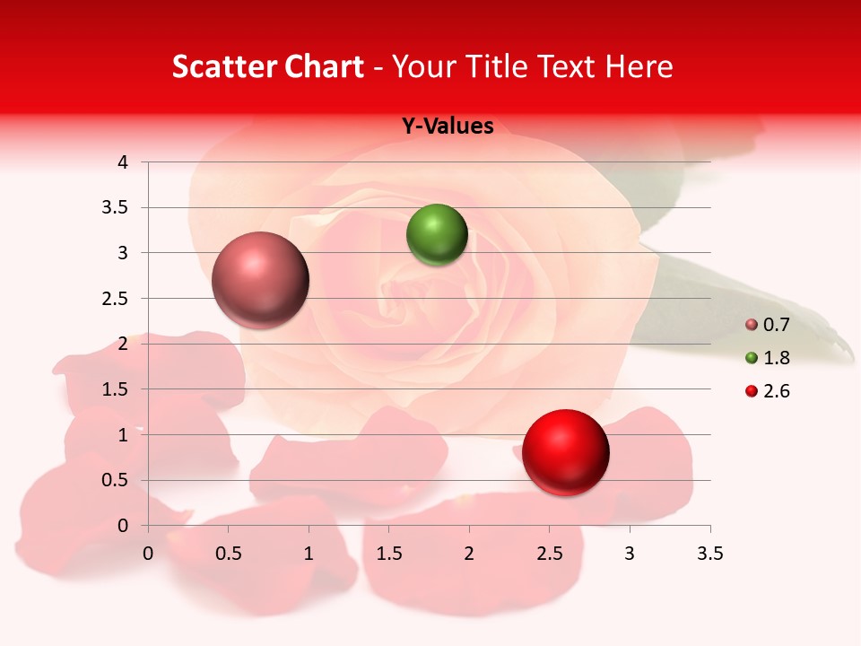 Beauty Red Object PowerPoint Template