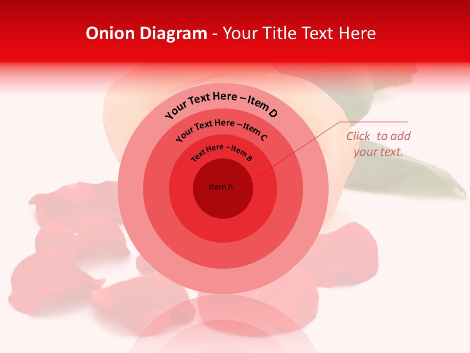 Beauty Red Object PowerPoint Template