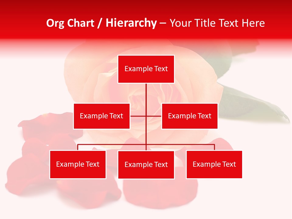 Beauty Red Object PowerPoint Template