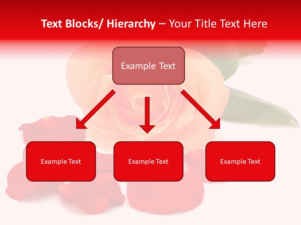 Beauty Red Object PowerPoint Template