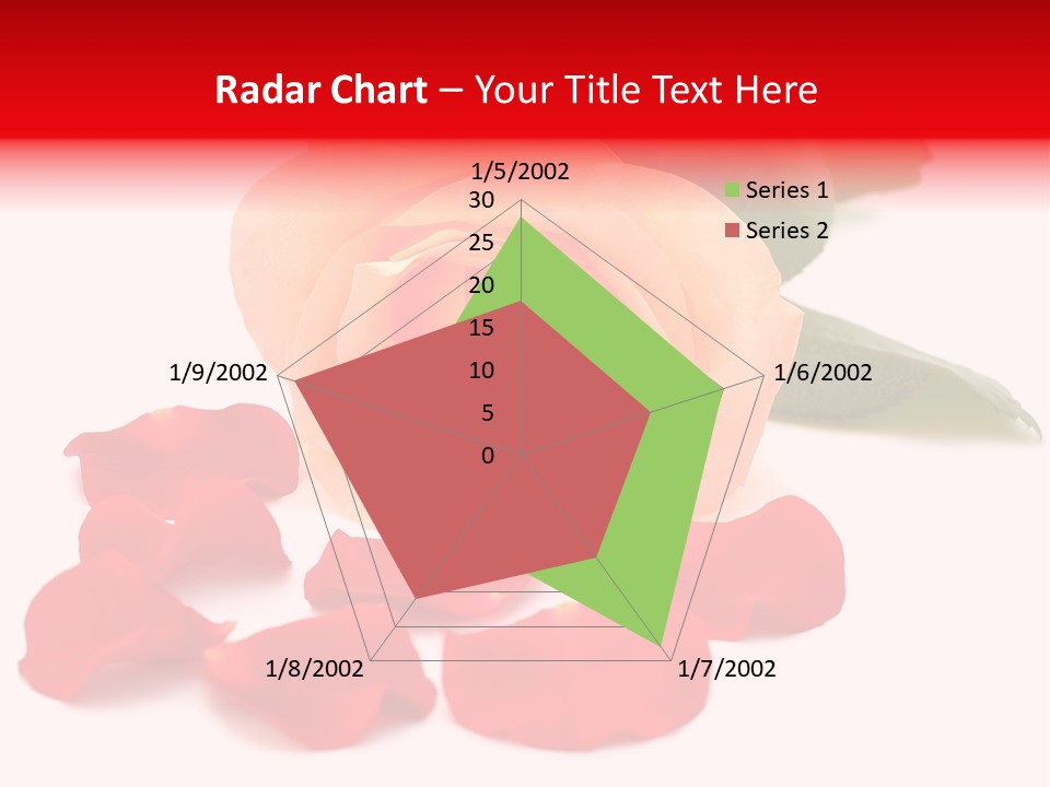 Beauty Red Object PowerPoint Template