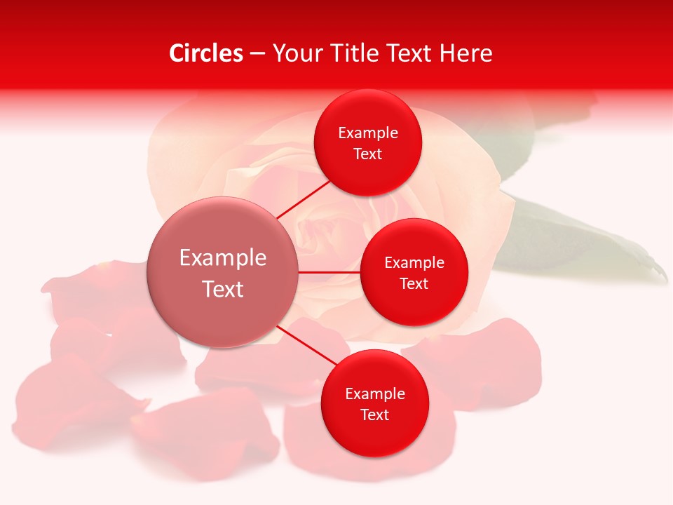 Beauty Red Object PowerPoint Template