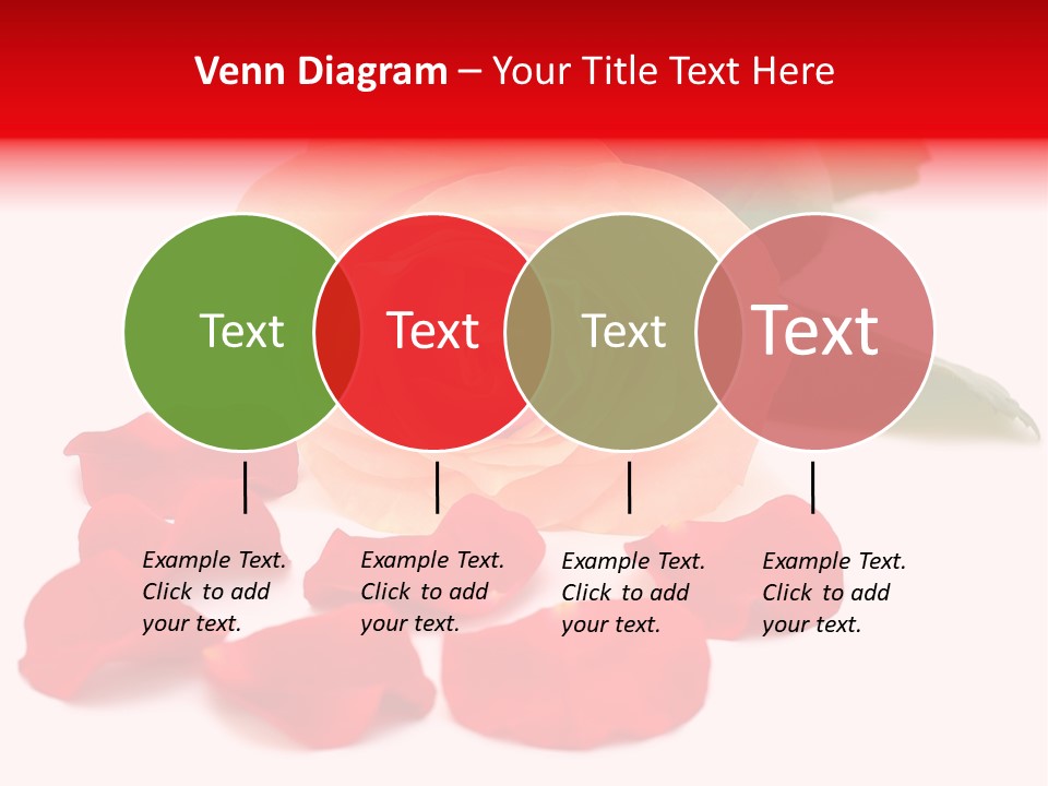Beauty Red Object PowerPoint Template