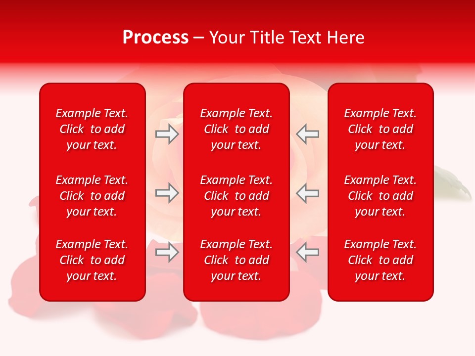 Beauty Red Object PowerPoint Template