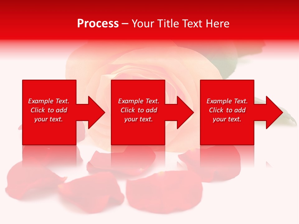 Beauty Red Object PowerPoint Template