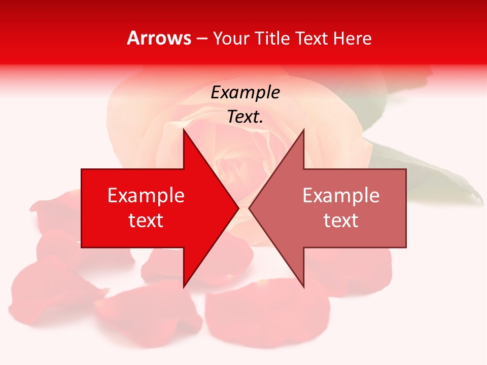 Beauty Red Object PowerPoint Template