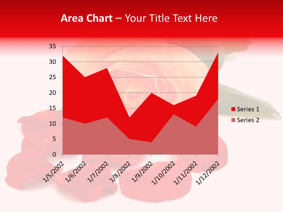 Beauty Red Object PowerPoint Template