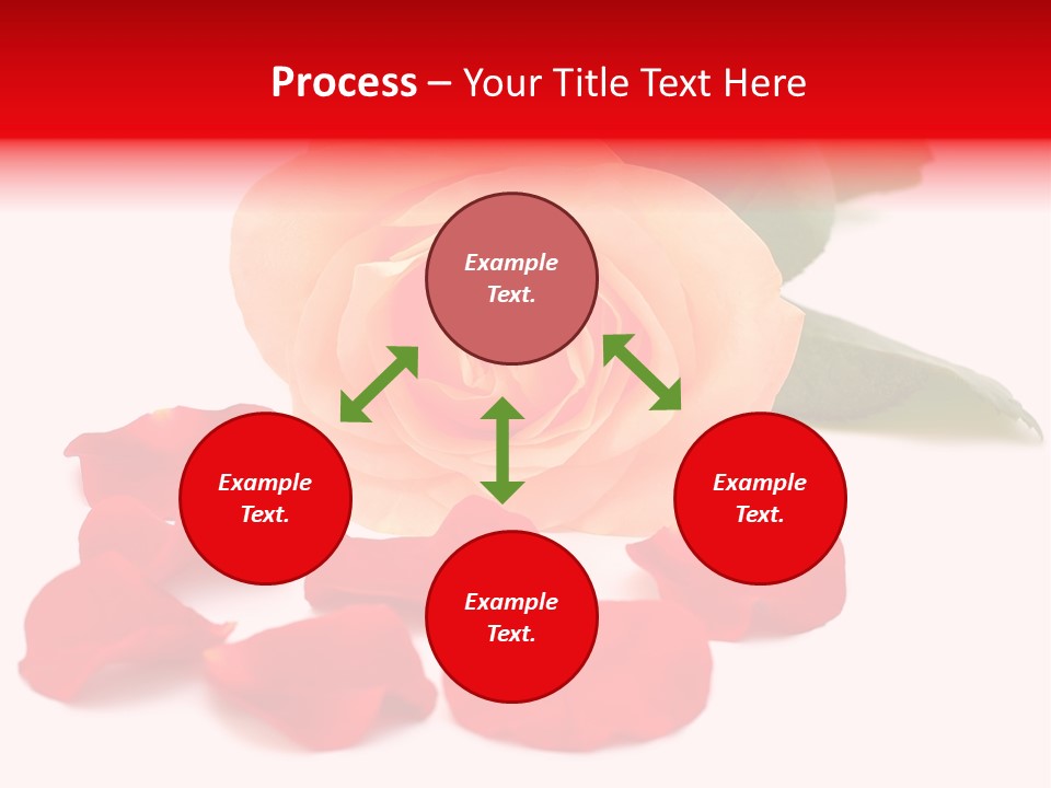 Beauty Red Object PowerPoint Template