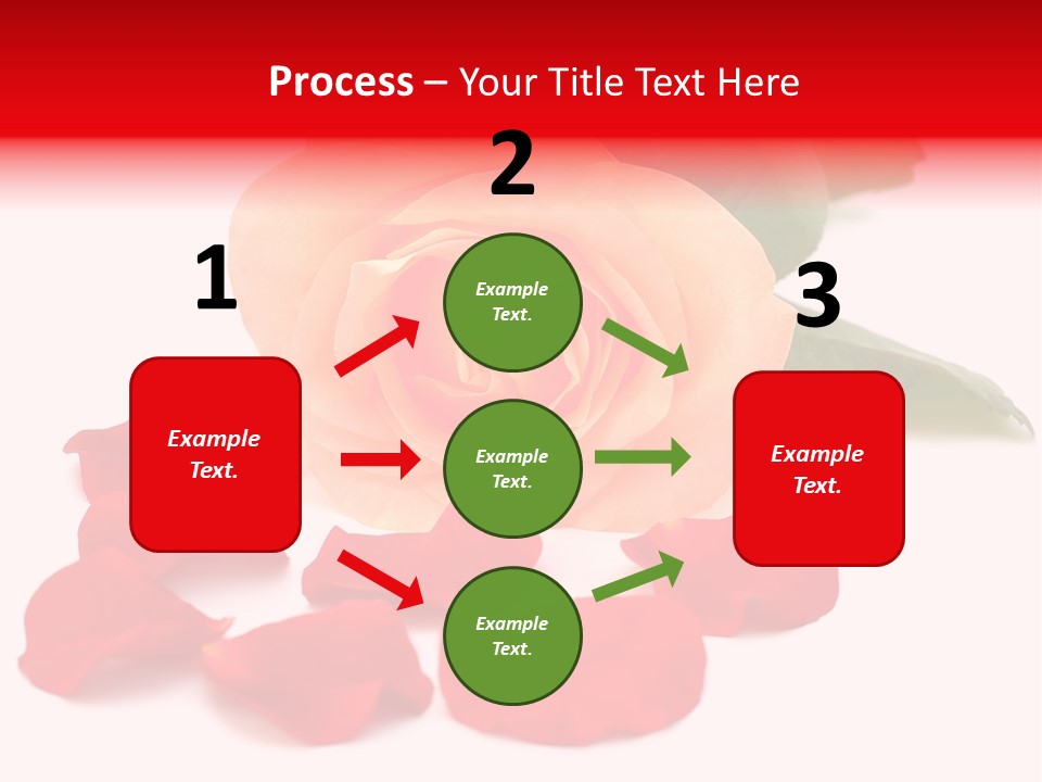Beauty Red Object PowerPoint Template