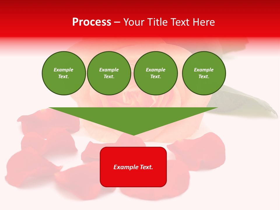Beauty Red Object PowerPoint Template