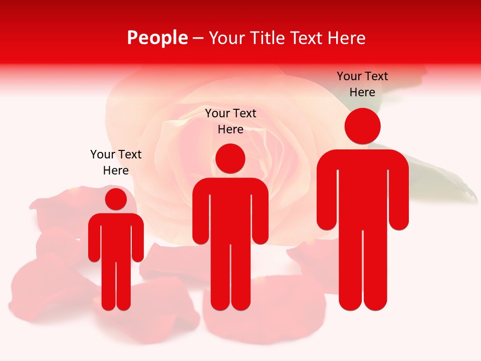 Beauty Red Object PowerPoint Template