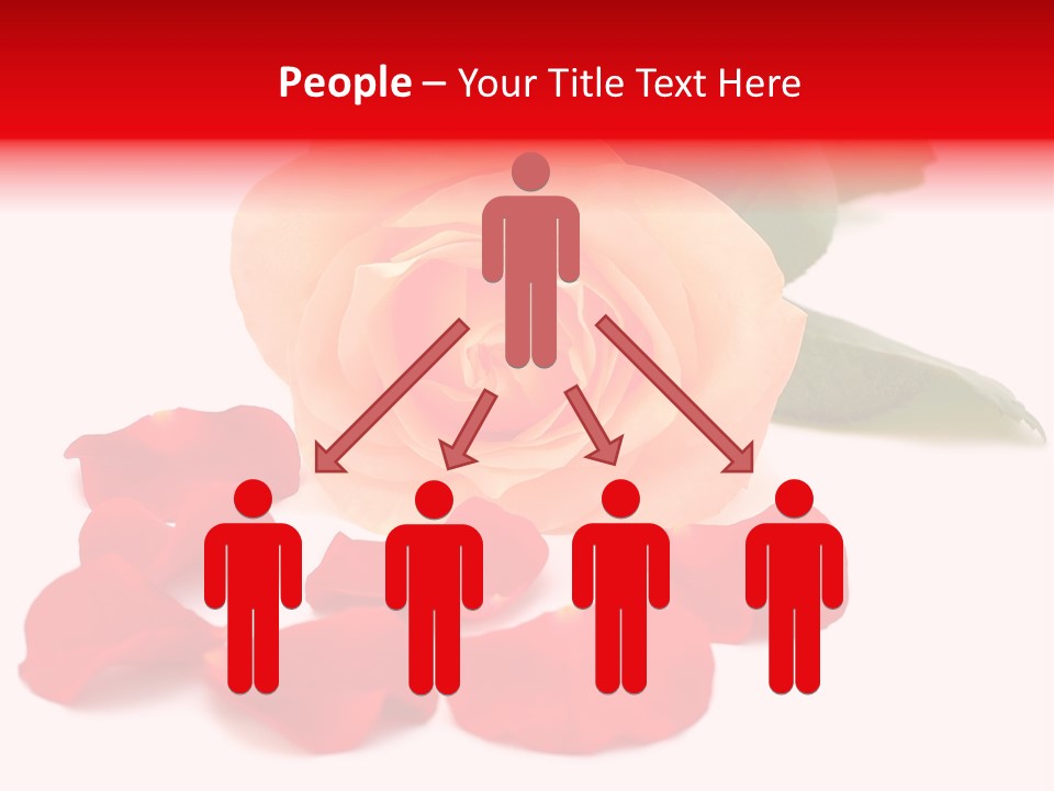 Beauty Red Object PowerPoint Template