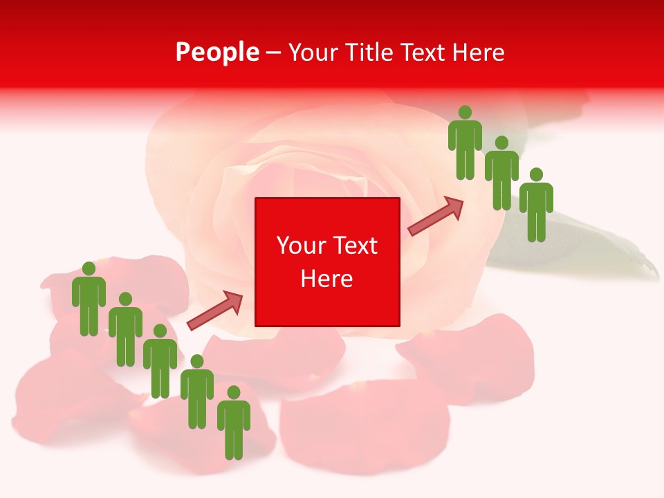 Beauty Red Object PowerPoint Template
