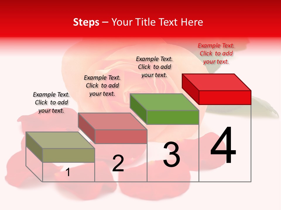 Beauty Red Object PowerPoint Template