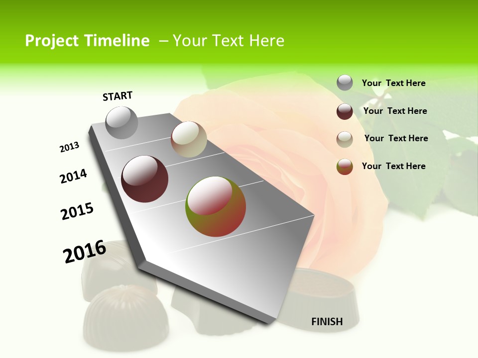 Color Flowers Day PowerPoint Template