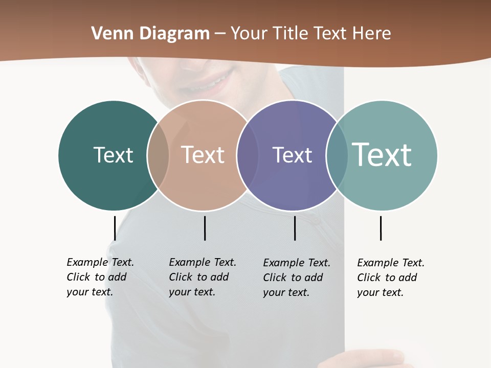 Hand Copy Space Tafel PowerPoint Template