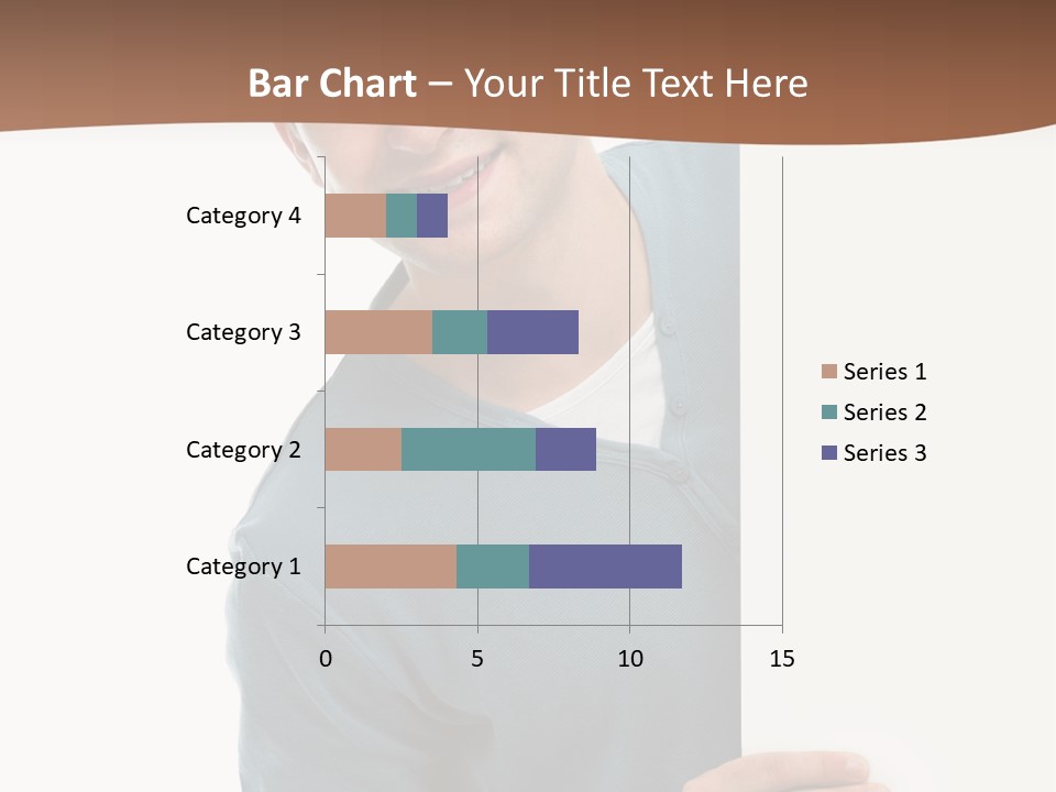 Hand Copy Space Tafel PowerPoint Template