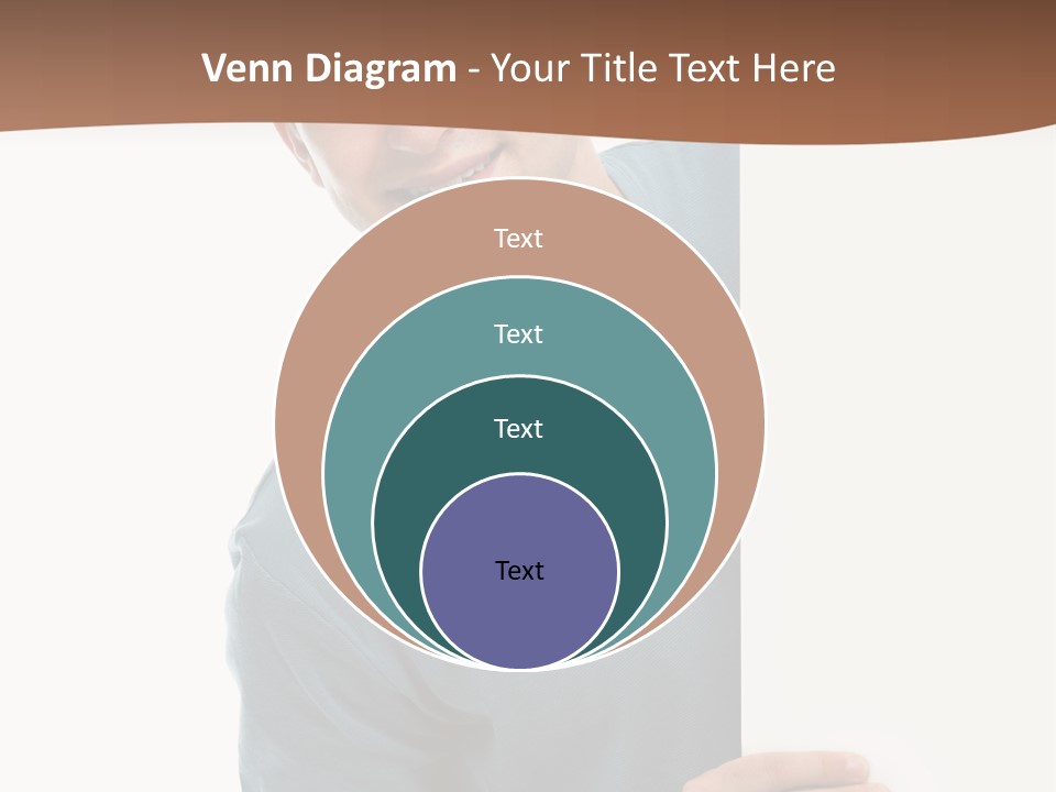 Hand Copy Space Tafel PowerPoint Template
