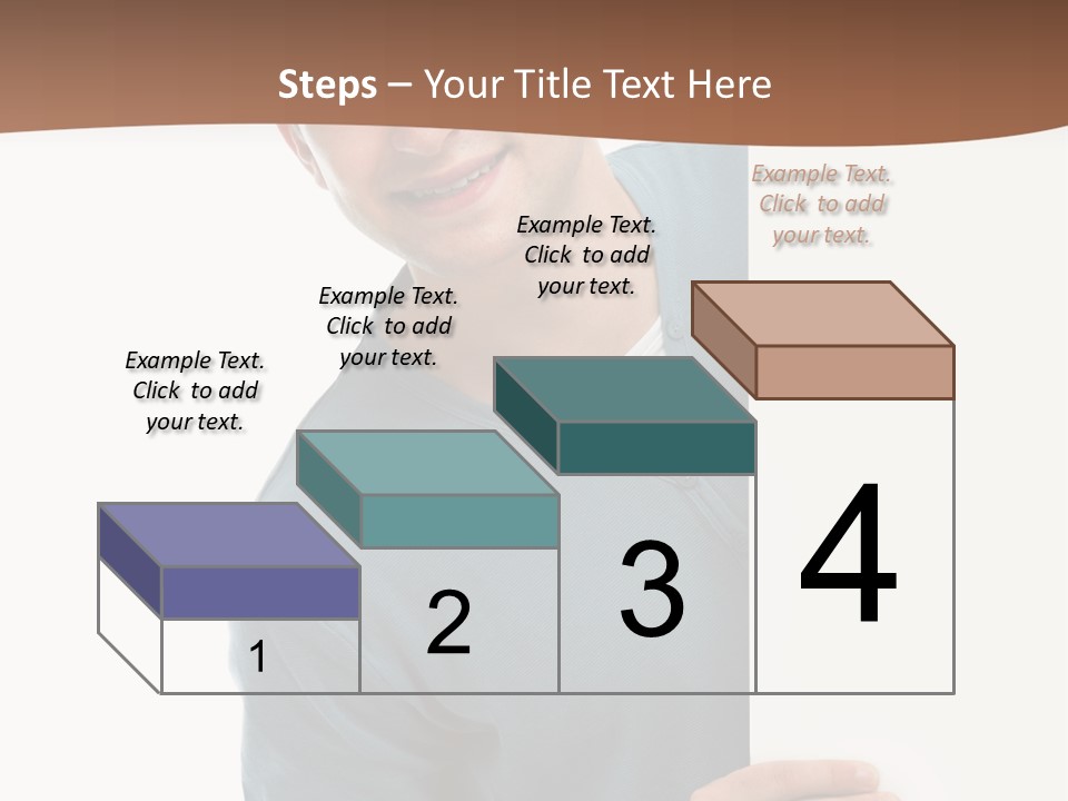 Hand Copy Space Tafel PowerPoint Template