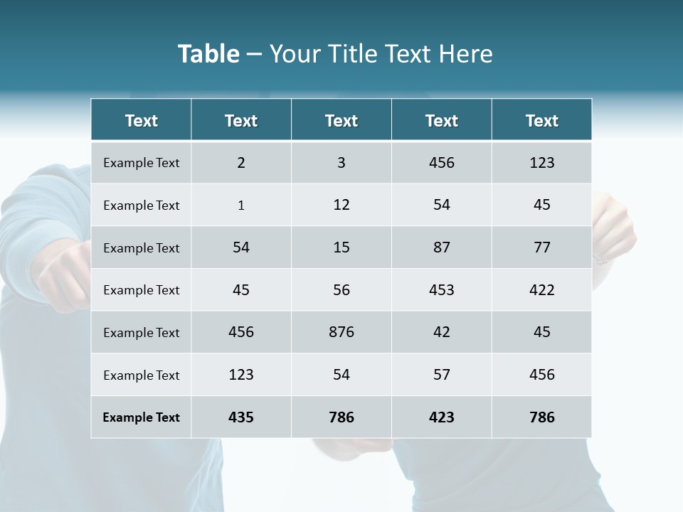 Studenten Jugendliche Zeigen PowerPoint Template