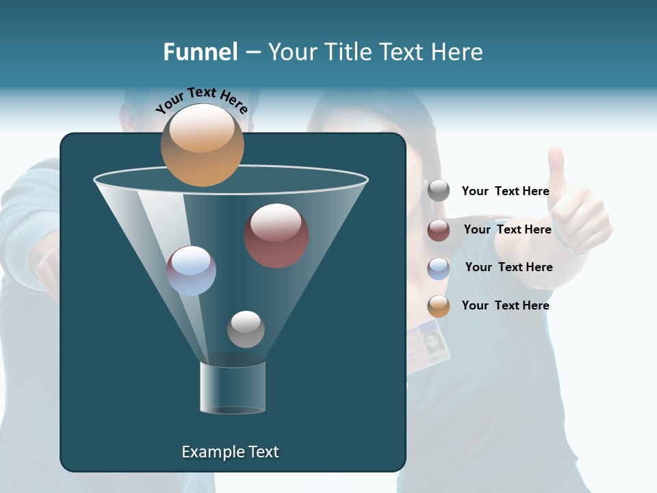 Studenten Jugendliche Zeigen PowerPoint Template