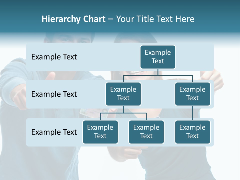 Studenten Jugendliche Zeigen PowerPoint Template