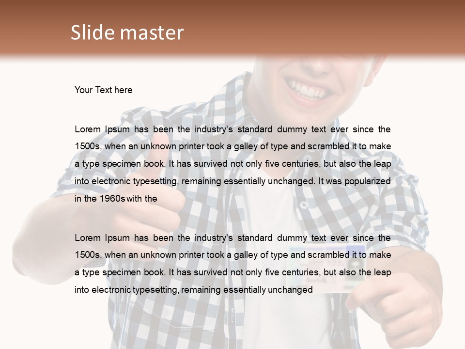 Europ Pupil Youth PowerPoint Template