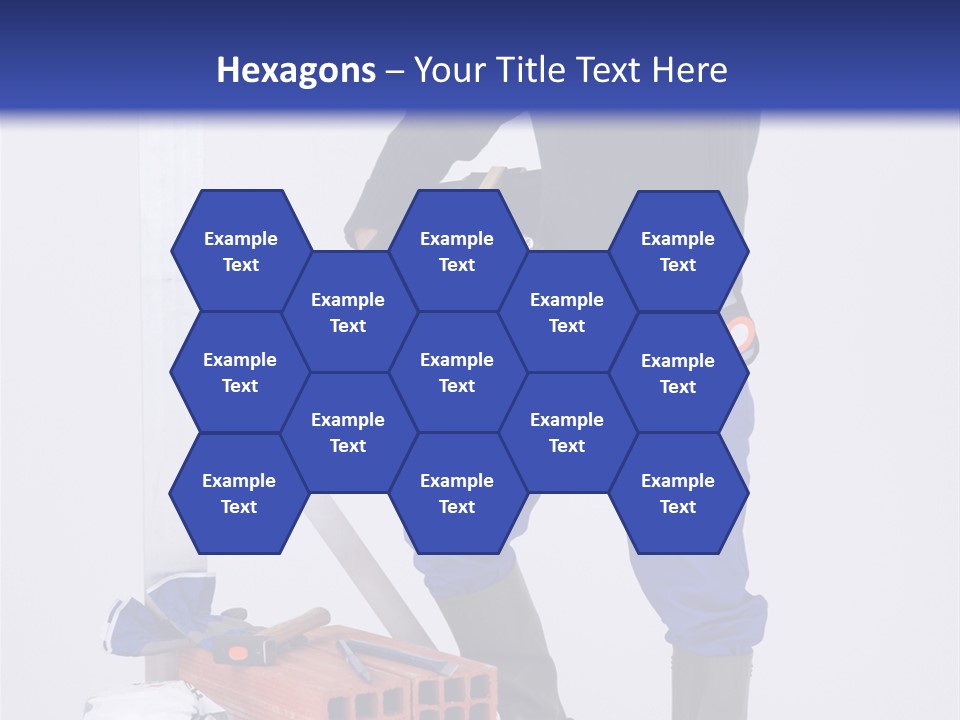 Personne Seule Entrepreneur Construction PowerPoint Template