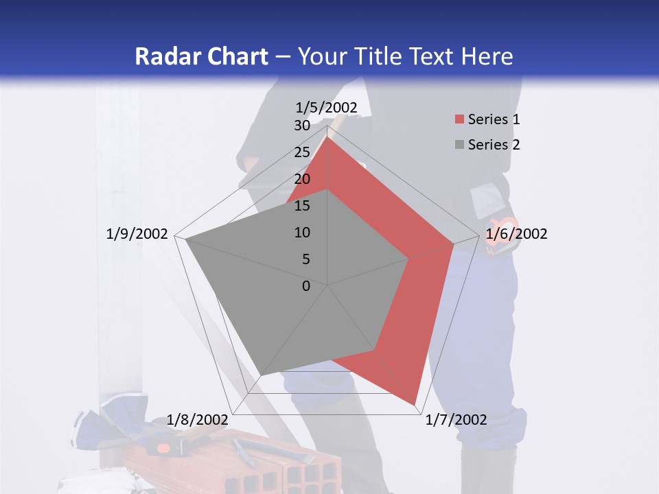 Personne Seule Entrepreneur Construction PowerPoint Template