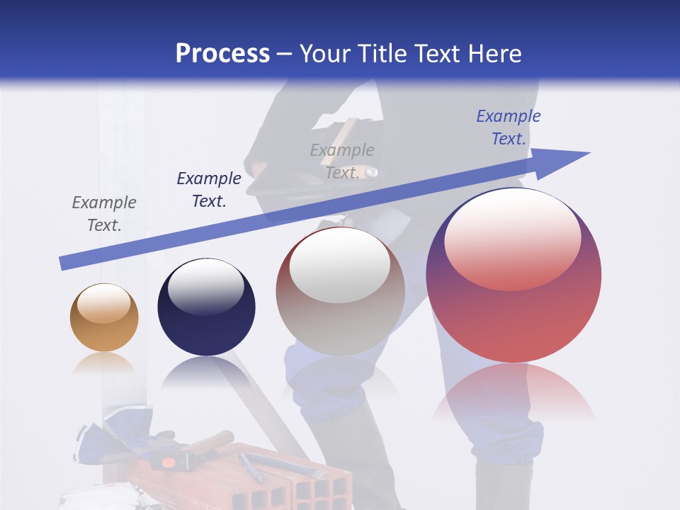 Personne Seule Entrepreneur Construction PowerPoint Template