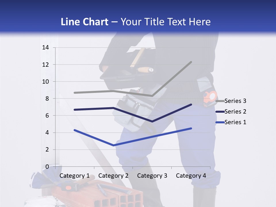 Personne Seule Entrepreneur Construction PowerPoint Template