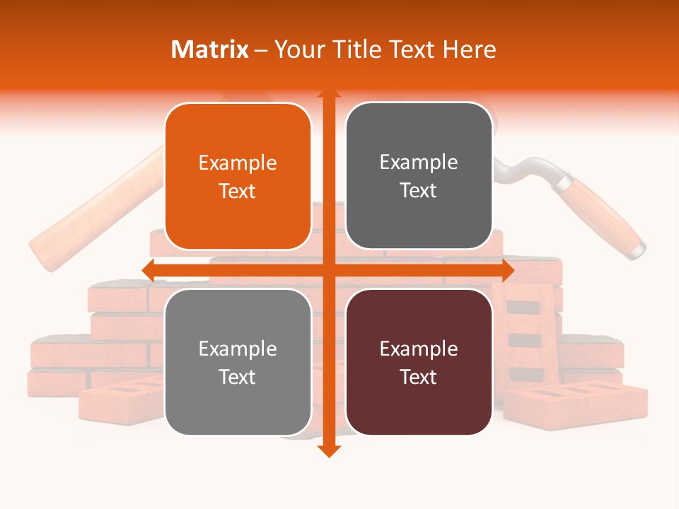 Industry Process White PowerPoint Template