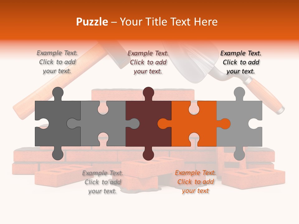 Industry Process White PowerPoint Template