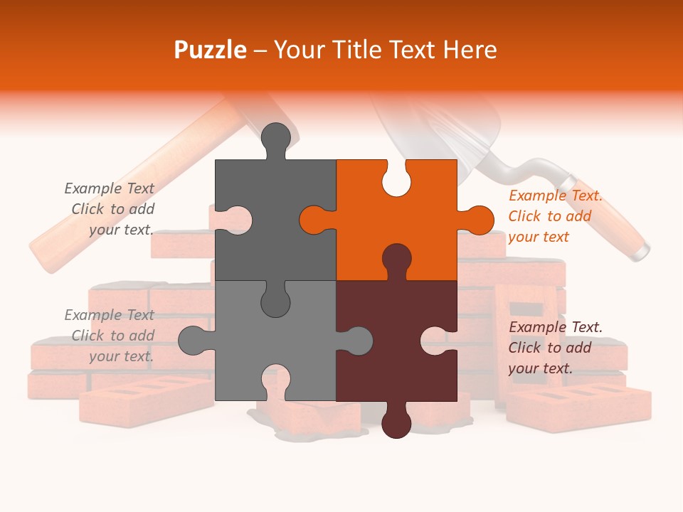 Industry Process White PowerPoint Template