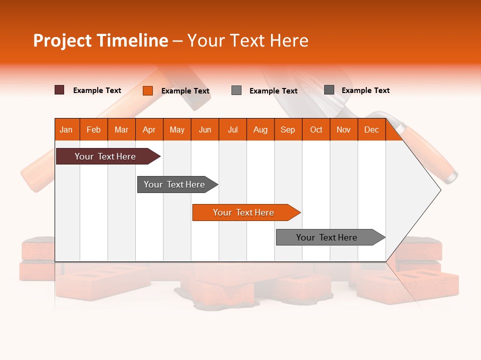 Industry Process White PowerPoint Template