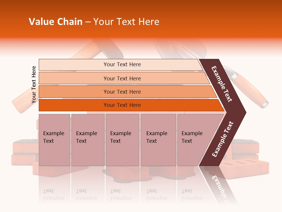 Industry Process White PowerPoint Template