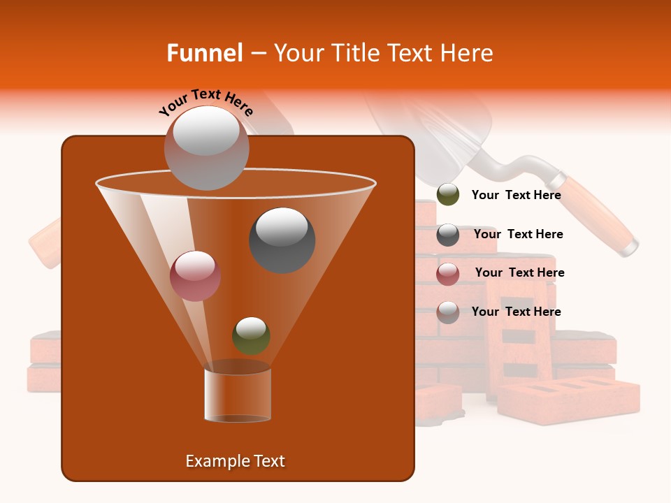 Industry Process White PowerPoint Template