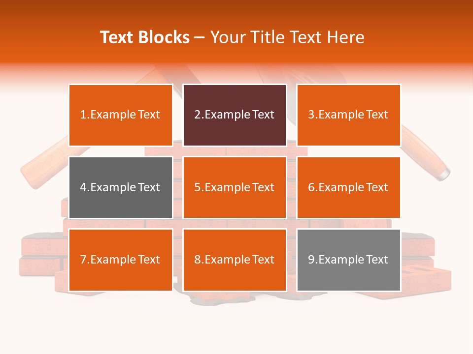 Industry Process White PowerPoint Template