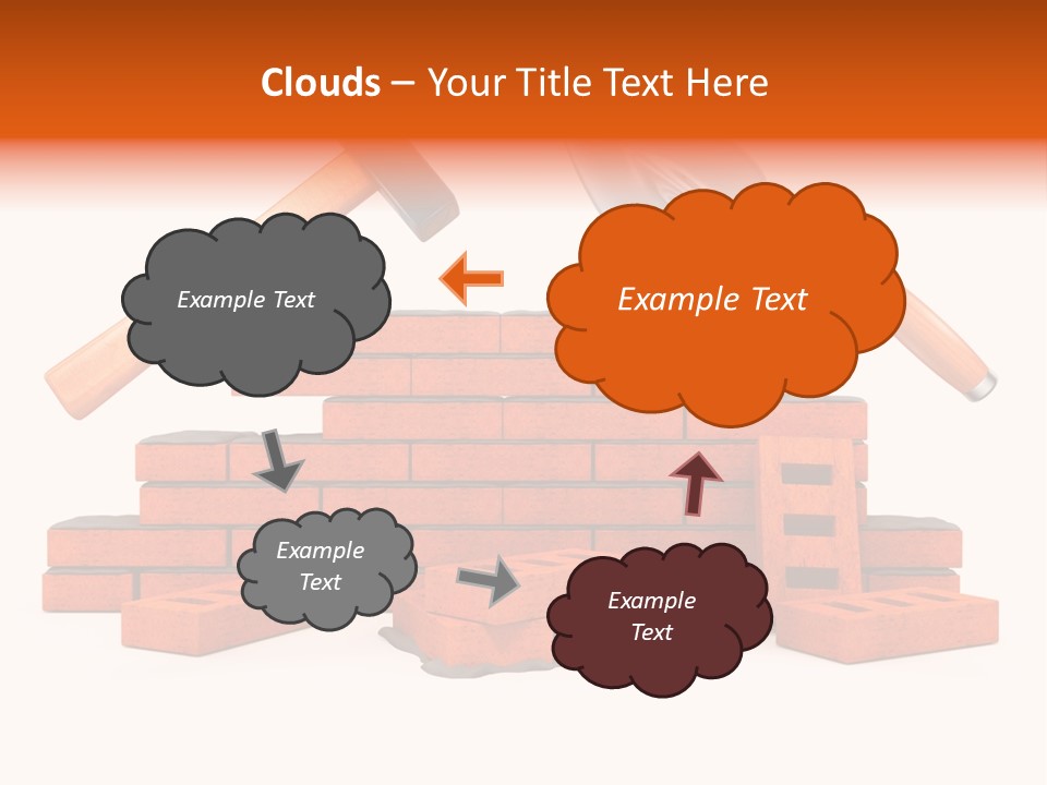 Industry Process White PowerPoint Template