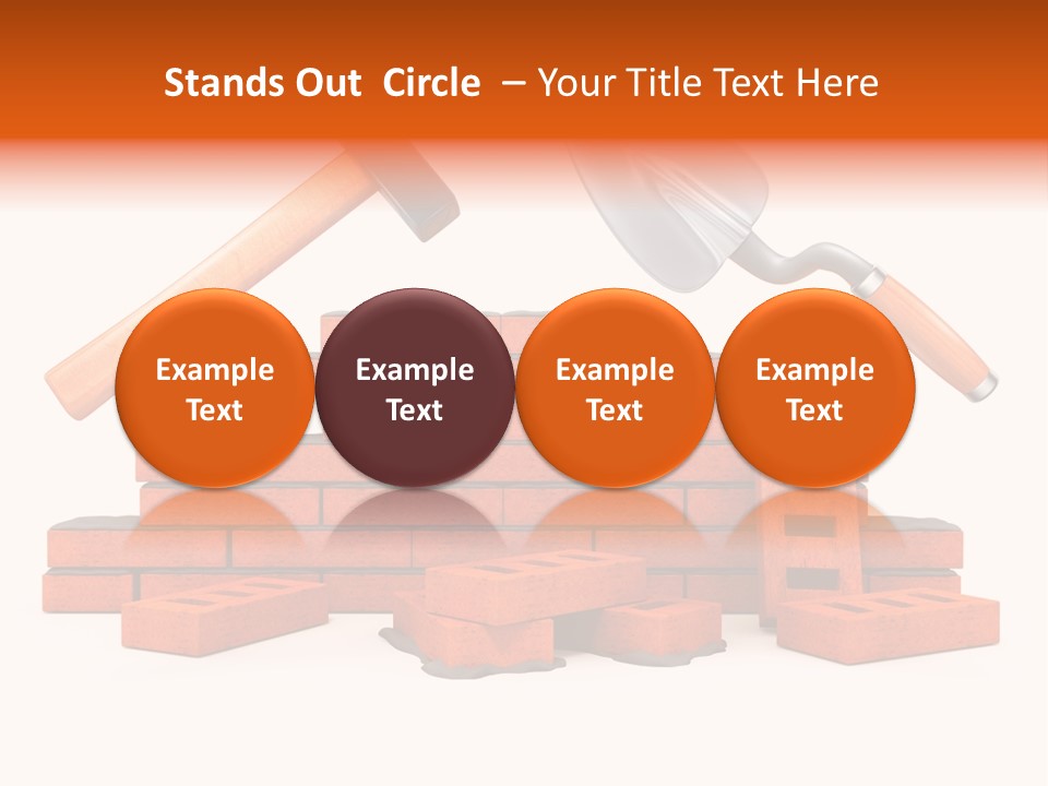 Industry Process White PowerPoint Template