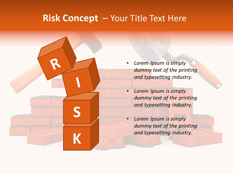 Industry Process White PowerPoint Template