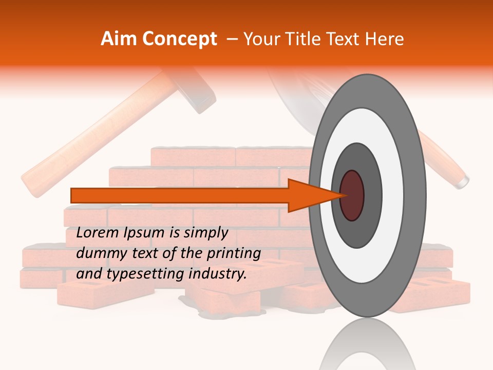 Industry Process White PowerPoint Template