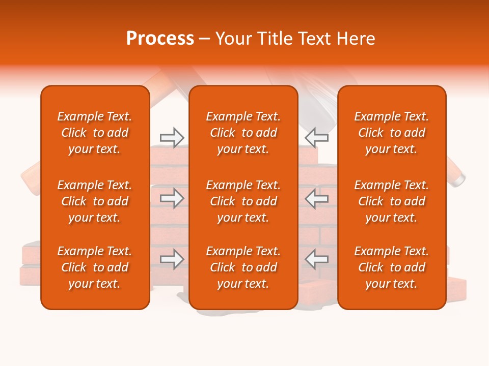 Industry Process White PowerPoint Template