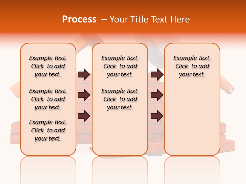 Industry Process White PowerPoint Template