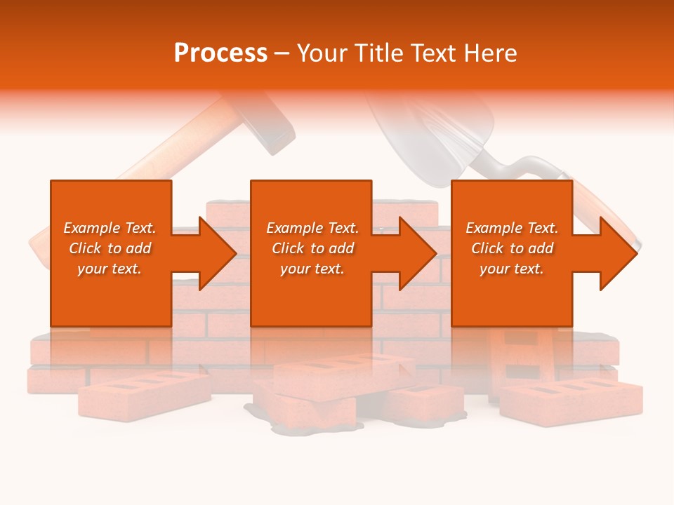 Industry Process White PowerPoint Template